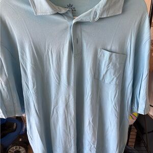 Peter Millar Light Blue Polo Shirt